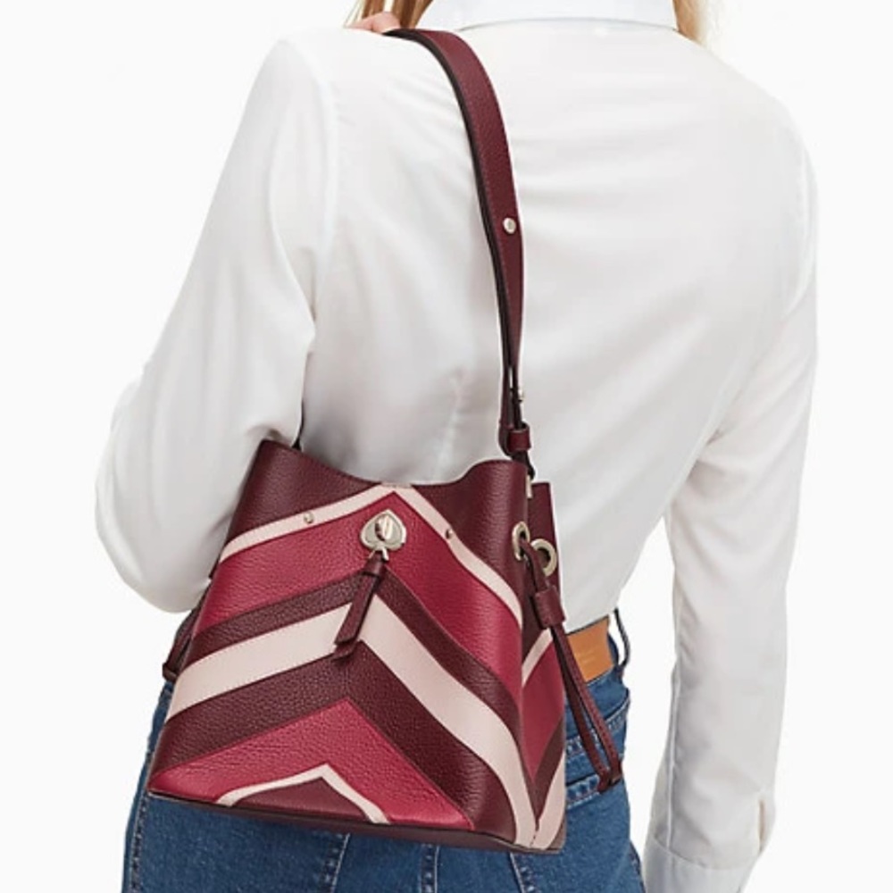 Kate Spade multi Chevron bag